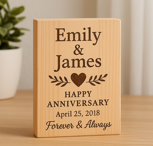 Create a Custom Anniversary Gift That Tells Your Story