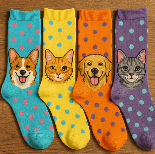 Wear Your Love: Custom Pet Socks for Every Animal Lover